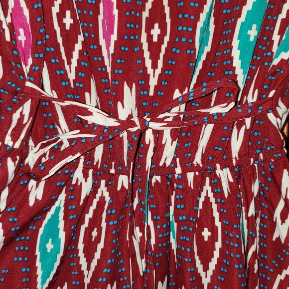 Geometric A-line dress - Picture 5 of 7